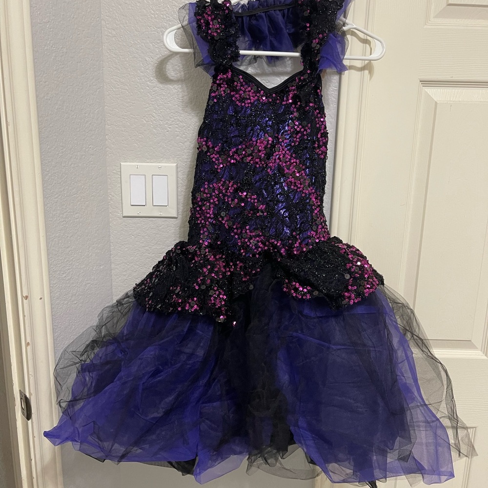 Curtain call Purple sparkly ballet dress adult medium